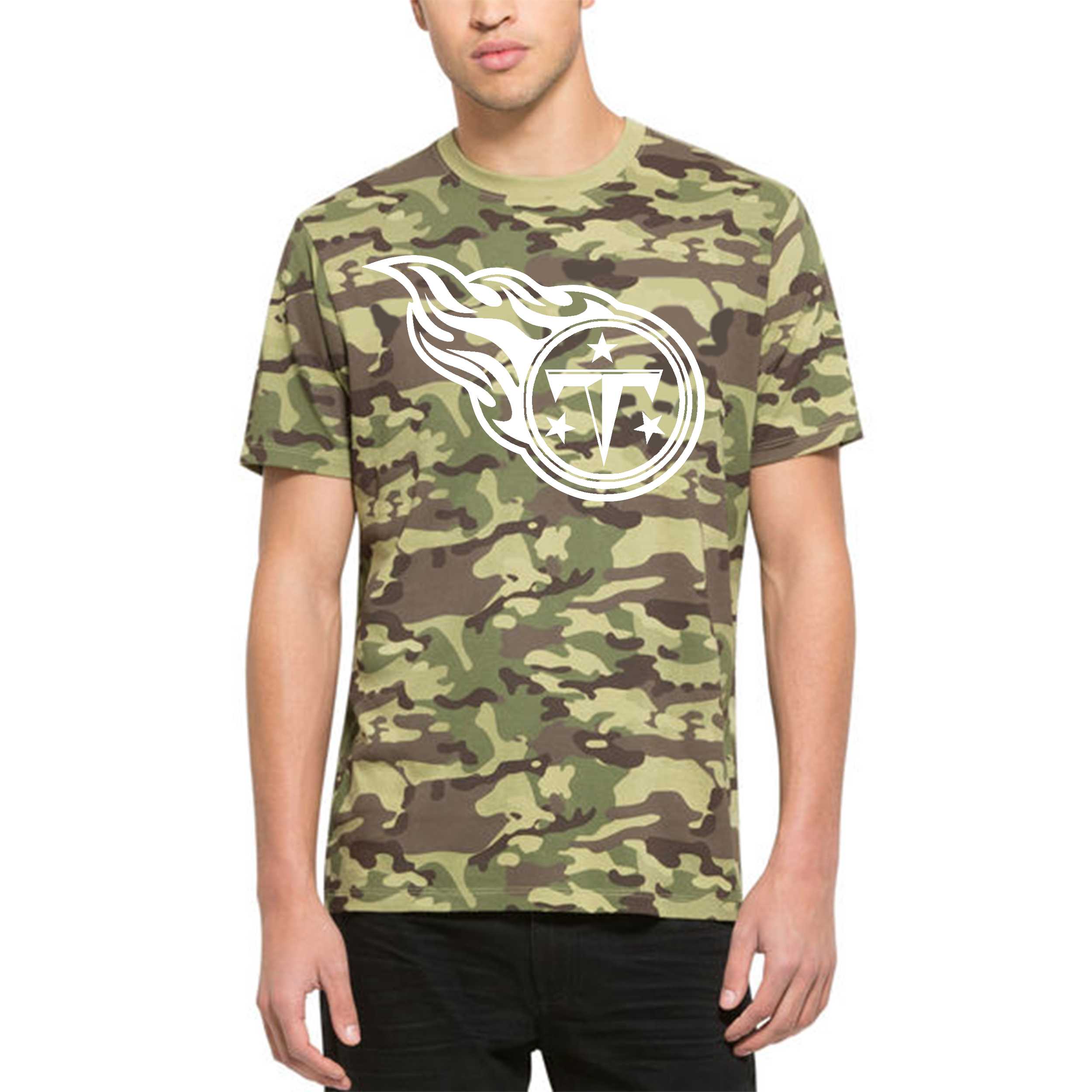 Men's Tennessee Titans '47 Alpha Men's T Shirt Camo,We sell and wholesale Men's Tennessee Titans '47 Alpha Men's T Shirt Camo on line form chian!